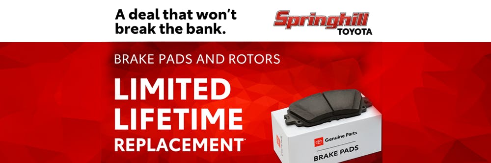 Limited Lifetime Replacement | Springhill Toyota