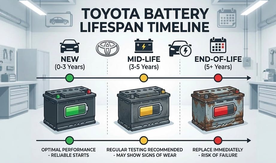 toyota battery lifetime