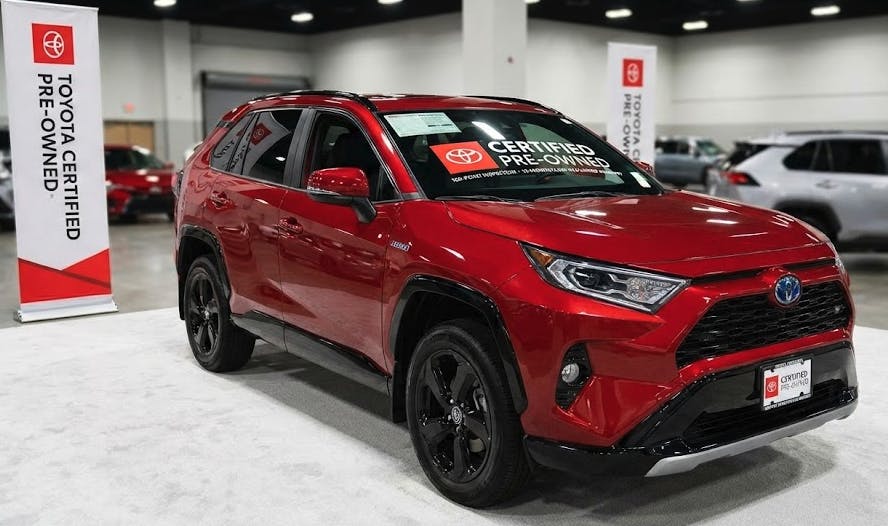 toyota certified pre-owned vehicle