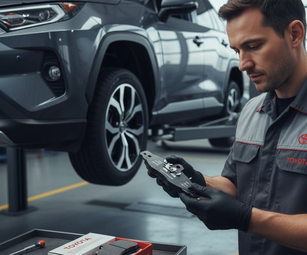 toyota maintenance brake pads in spring