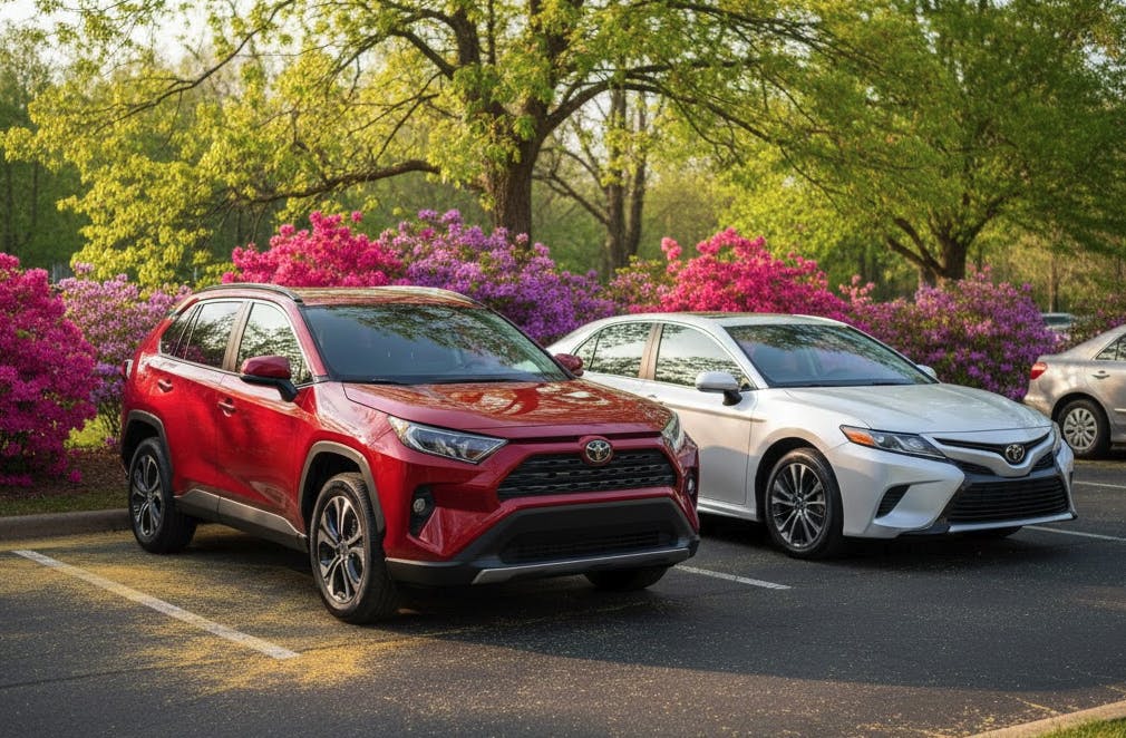 toyota maintenance during spring