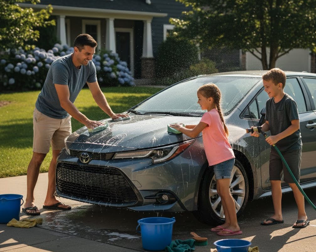 toyota maintence cleaning spring allergies