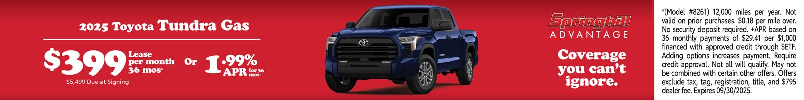 2025 Tundra SRP