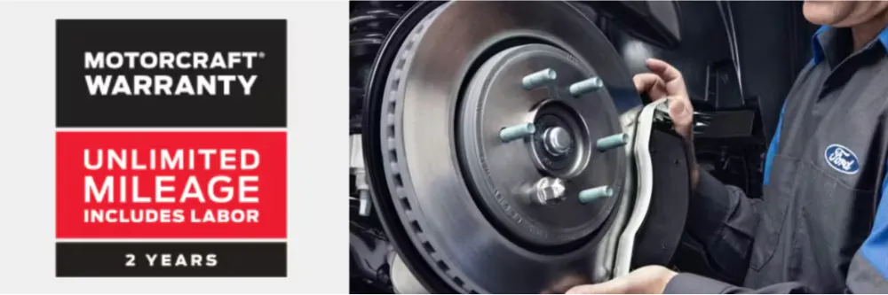 Motorcraft® Warranty: Two Years. Unlimited Mileage. Includes Labor.* | Stamford Ford