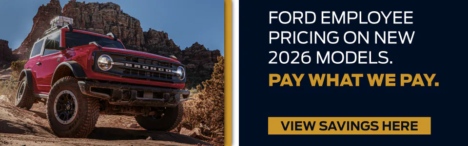 Ford Employee Pricing New 2026 Models | Stamford Ford