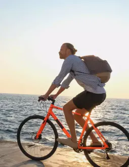 Fathom electric vehicle lifestyle shot