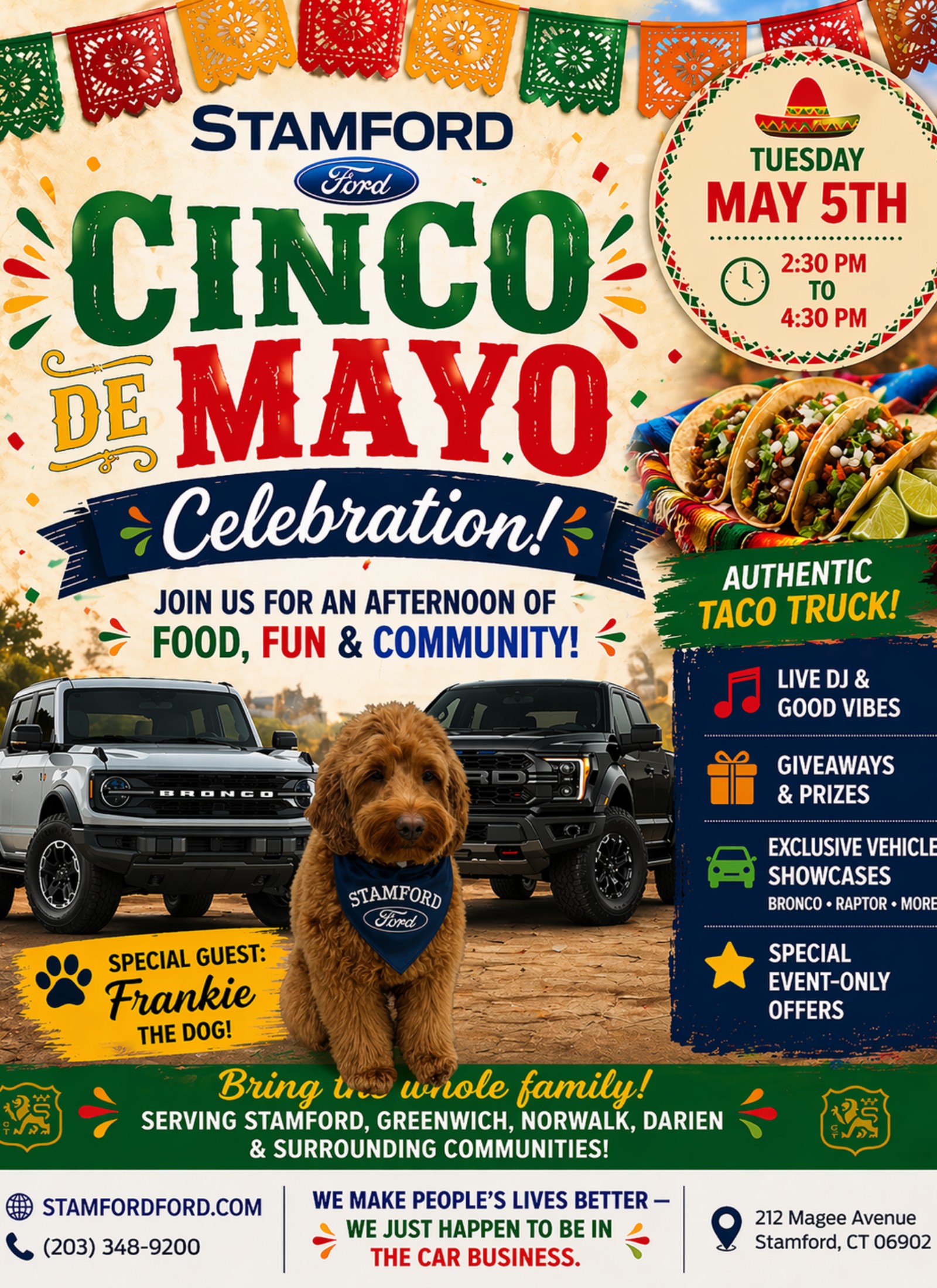 Stamford Ford Cinco de Mayo Celebration