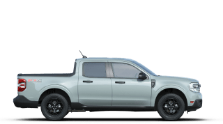 Isolated image of an electrified Ford Maverick vehicle