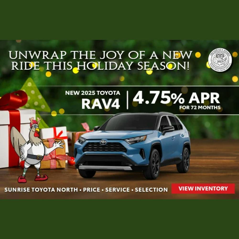 New 2025 Toyota RAV4 | Sunrise Toyota North