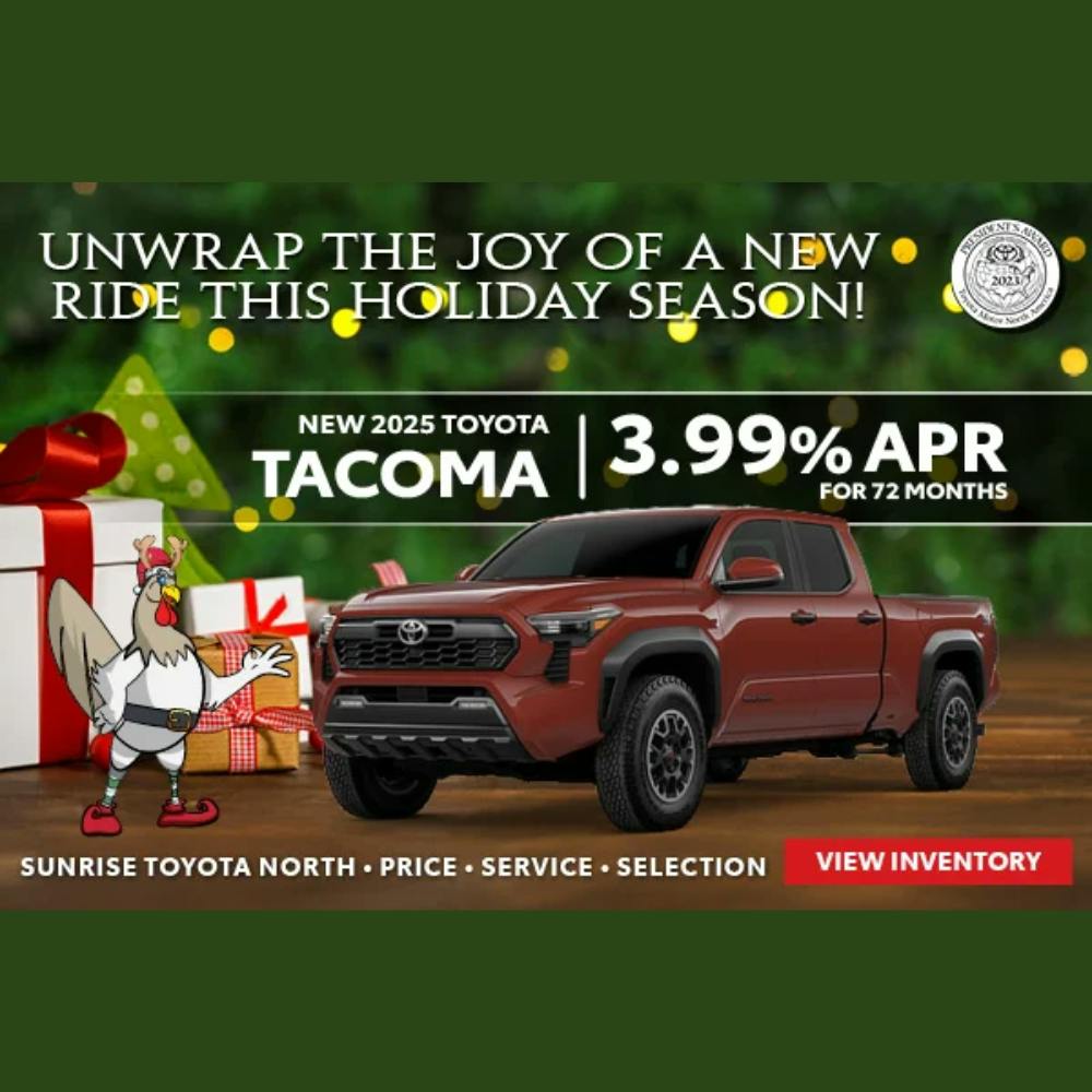 New 2025 Toyota Tacoma | Sunrise Toyota North