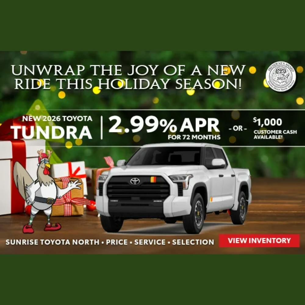 New 2026 Toyota Tundra | Sunrise Toyota North