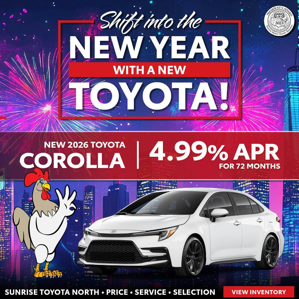 NEW 2026 TOYOTA COROLLA | Sunrise Toyota North