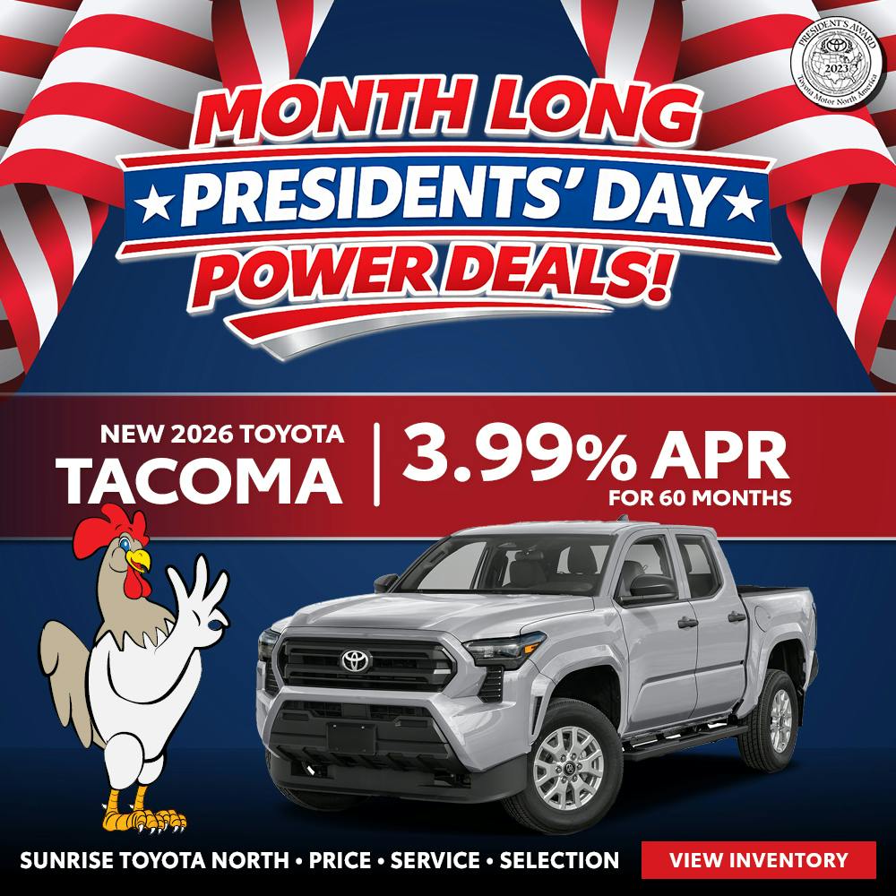 NEW 2026 TOYOTA TACOMA | Sunrise Toyota North