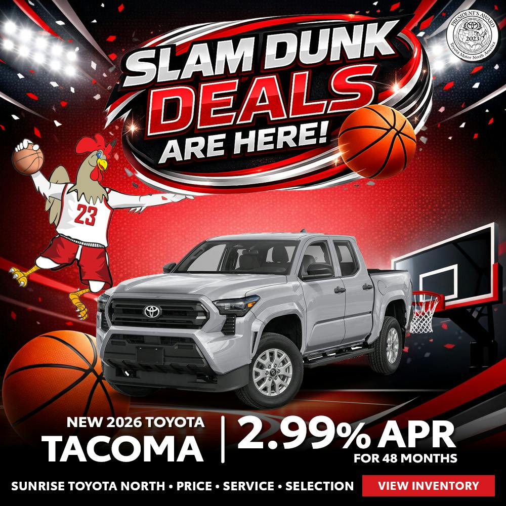 NEW 2026 TOYOTA TACOMA | Sunrise Toyota North
