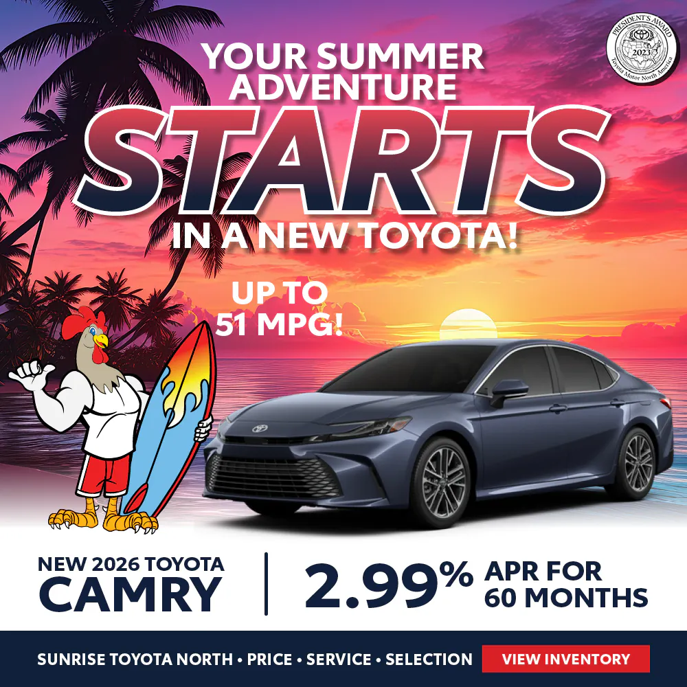 NEW 2026 TOYOTA CAMRY | Sunrise Toyota North