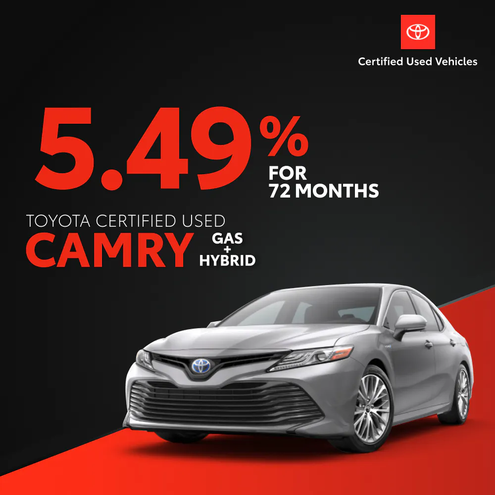 TCUV CAMRY OFFER | Sunrise Toyota North