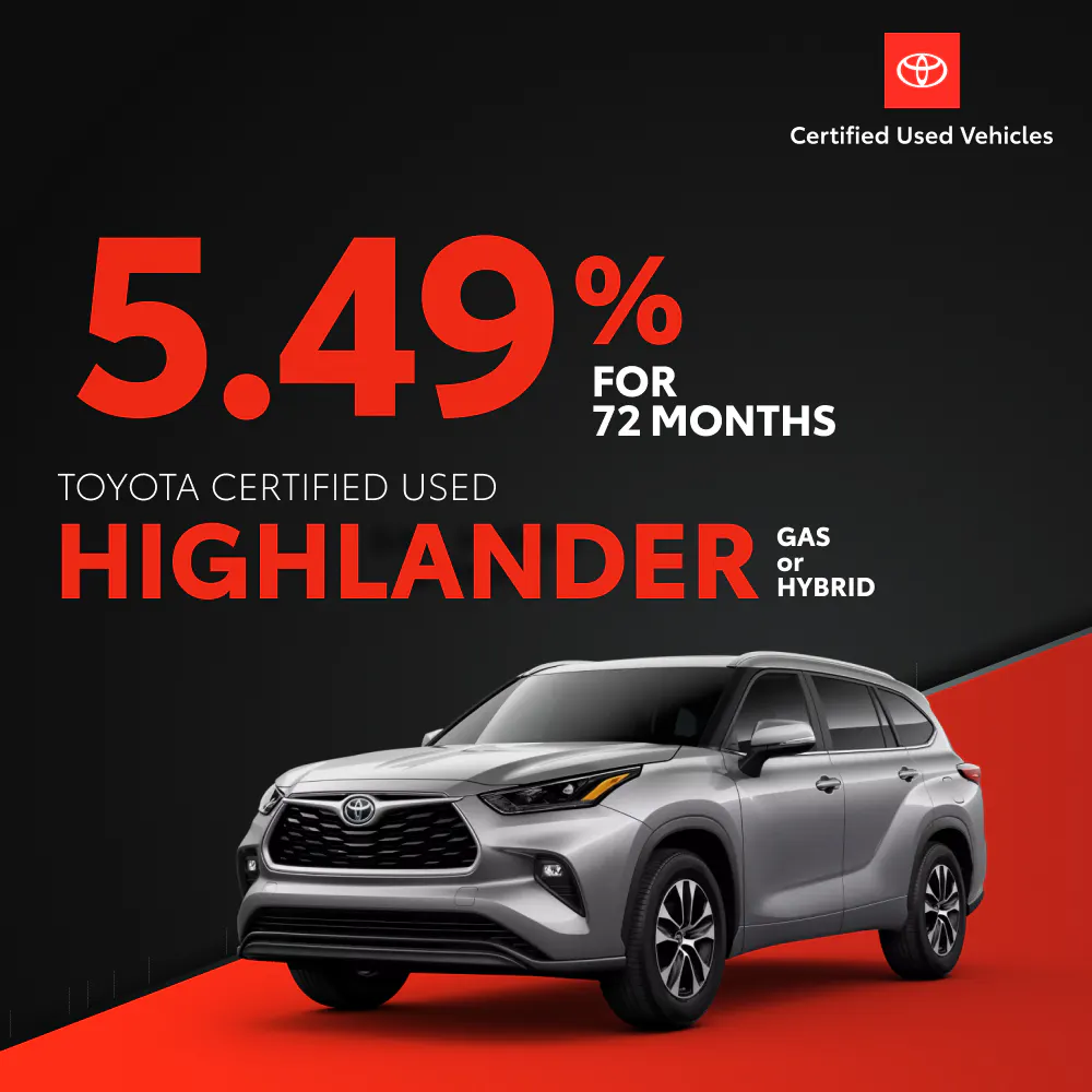 TCUV HIGHLANDER OFFER | Sunrise Toyota North