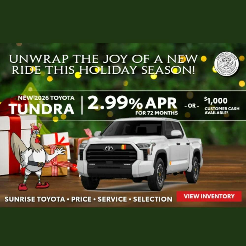 New 2026 Toyota Tundra | Sunrise Toyota