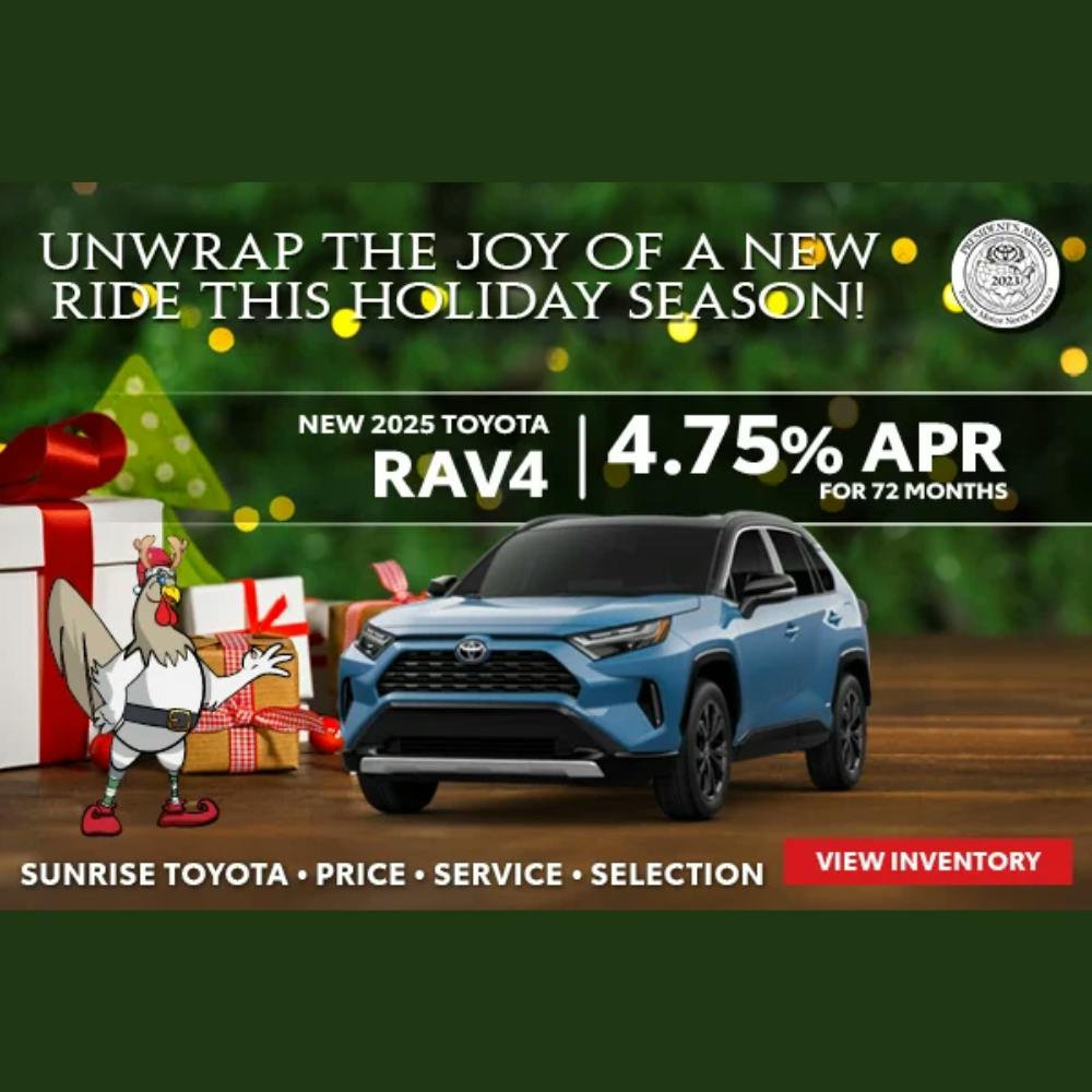 New 2025 Toyota RAV4 | Sunrise Toyota