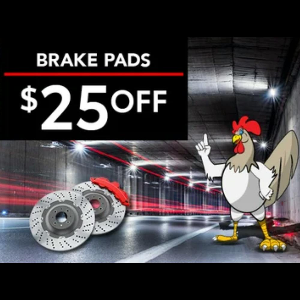 $25.00 Off Brake Pads Special | Sunrise Toyota