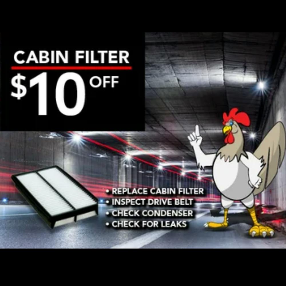 $10.00 Off Cabin Filter Special | Sunrise Toyota