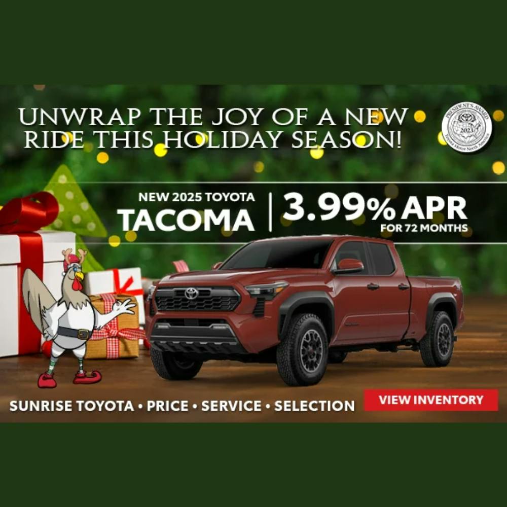 New 2025 Toyota Tacoma | Sunrise Toyota