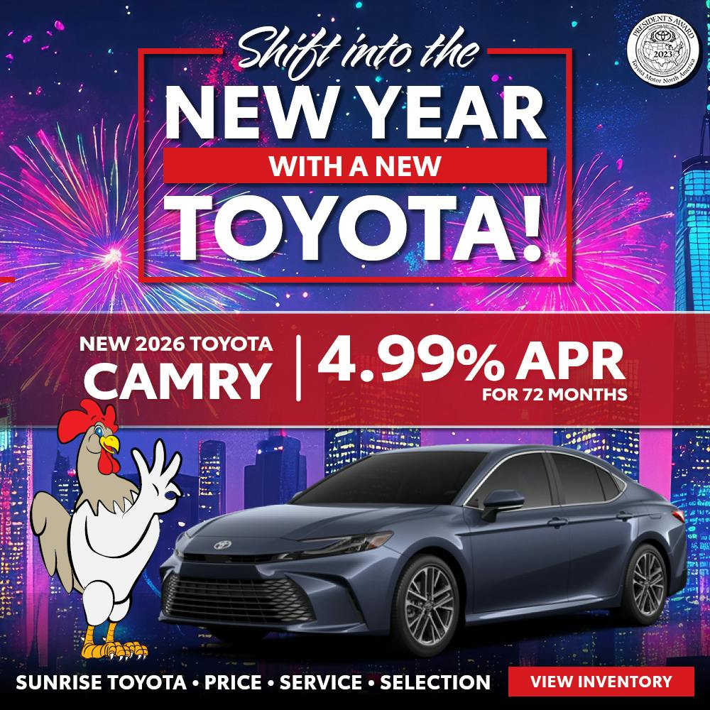 NEW 2026 TOYOTA CAMRY | Sunrise Toyota