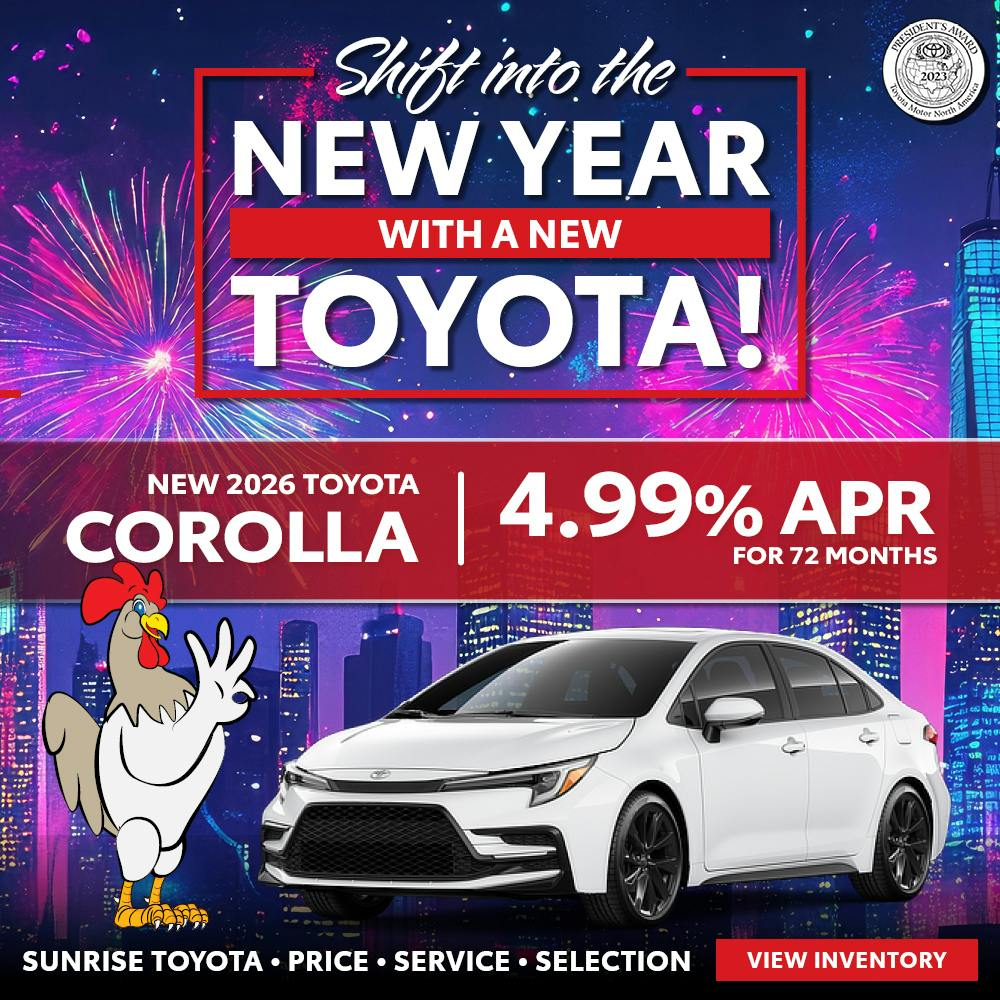 NEW 2026 TOYOTA COROLLA | Sunrise Toyota