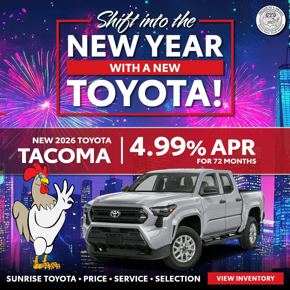 NEW 2026 TOYOTA TACOMA | Sunrise Toyota
