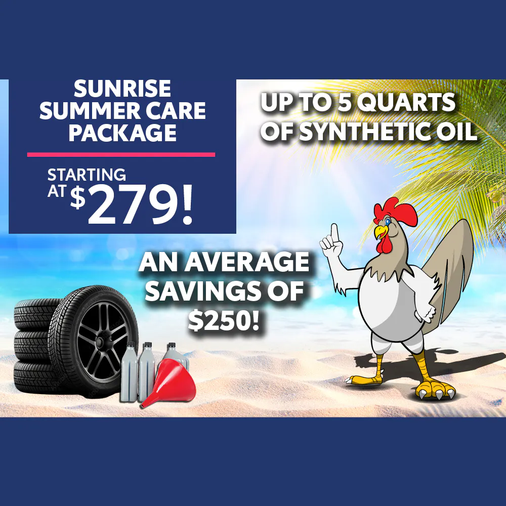 Sunrise Care Package Starting at $279 | Sunrise Toyota