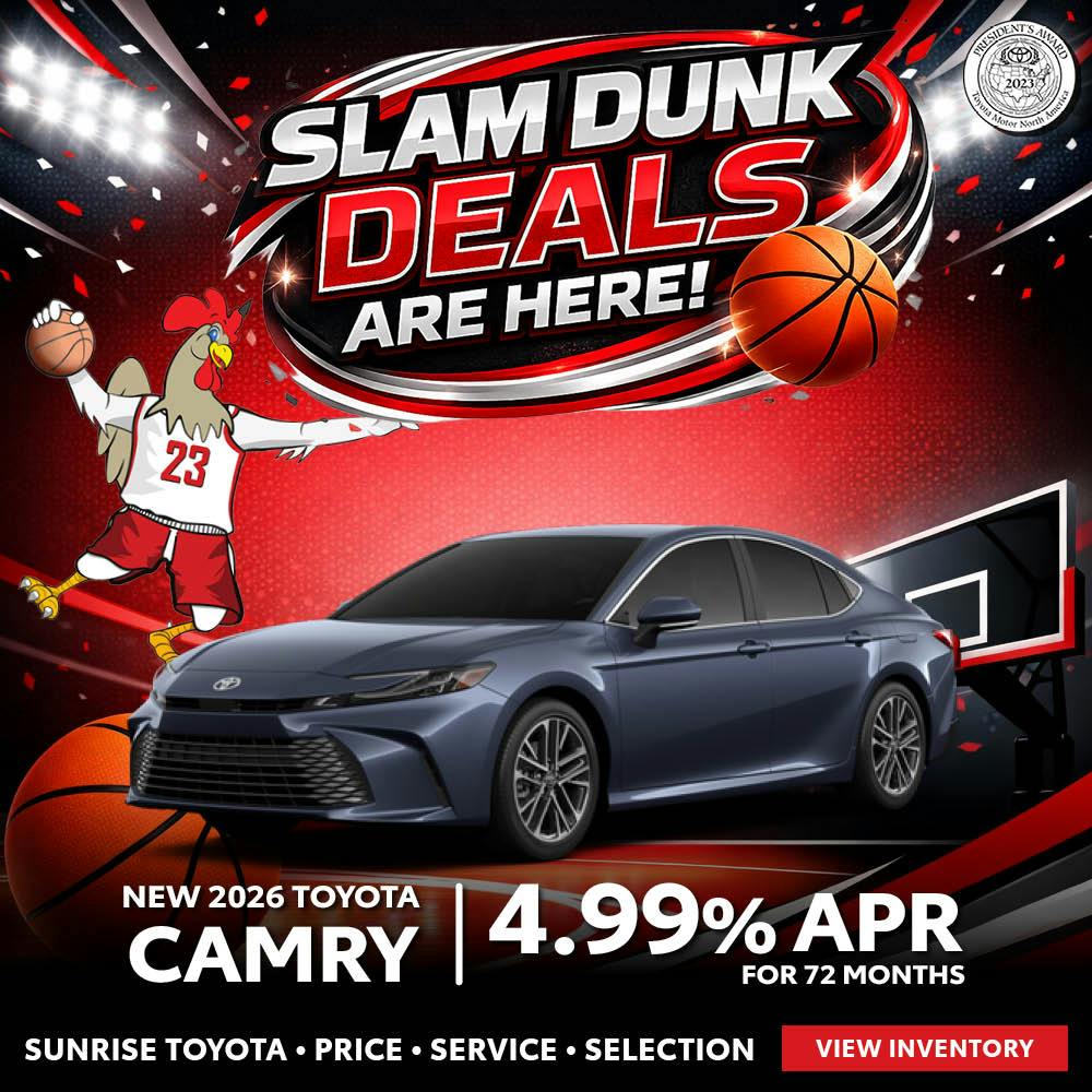 NEW 2026 TOYOTA CAMRY | Sunrise Toyota