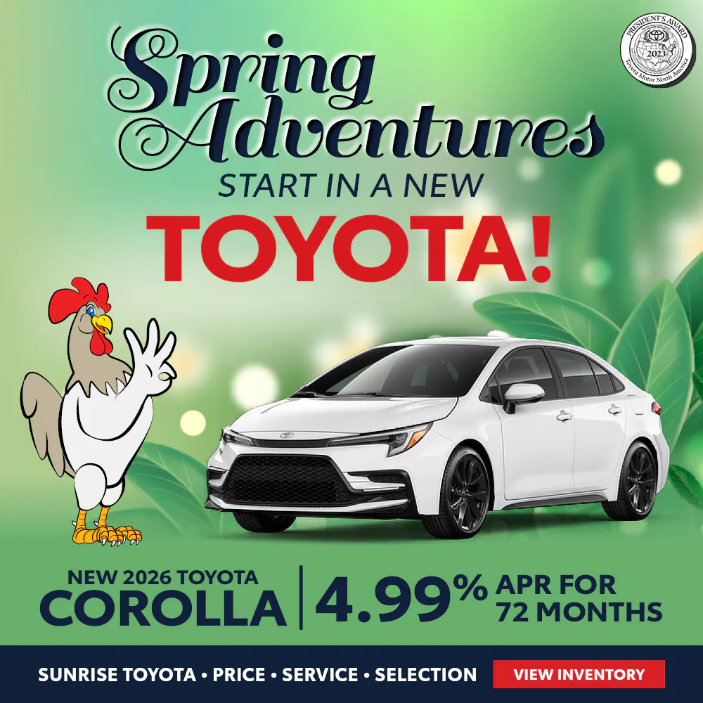 NEW 2026 TOYOTA COROLLA | Sunrise Toyota