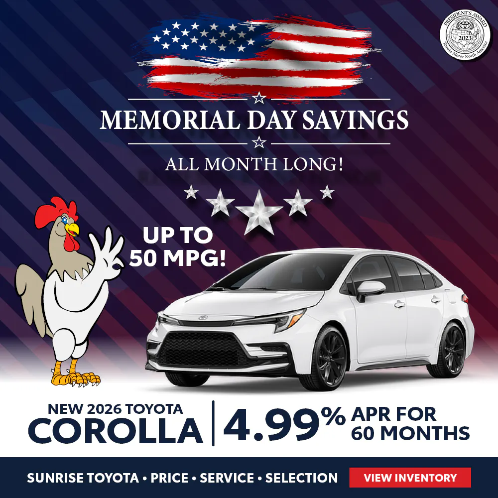 NEW 2026 TOYOTA COROLLA | Sunrise Toyota