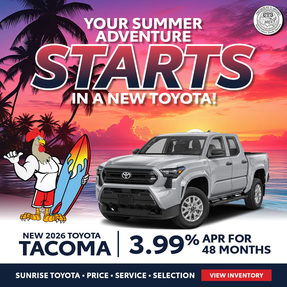 NEW 2026 TOYOTA TACOMA | Sunrise Toyota