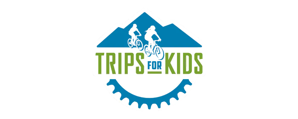 Trips for Kids logo blue and green