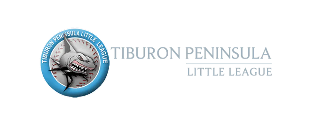 Tiburon Peninsula Little Leagues logo with shark