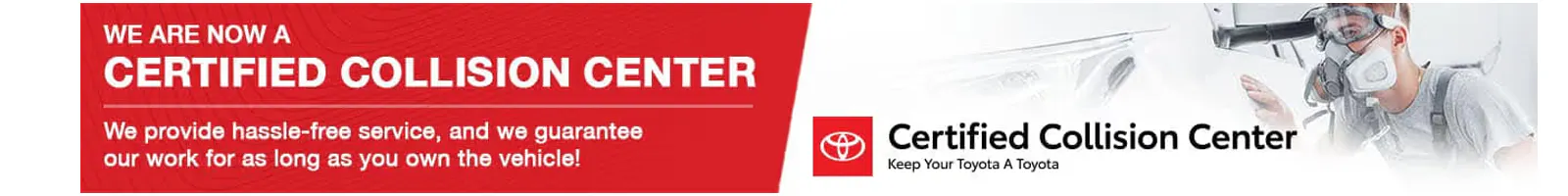 Certified Collision Center Banner