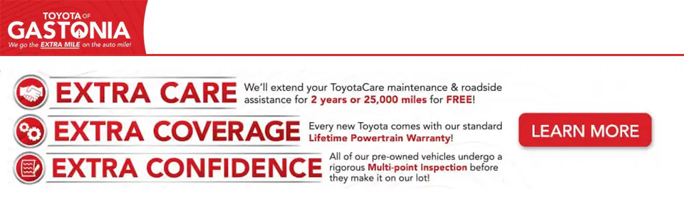 Extra Extra Extra Banner | Toyota of Gastonia