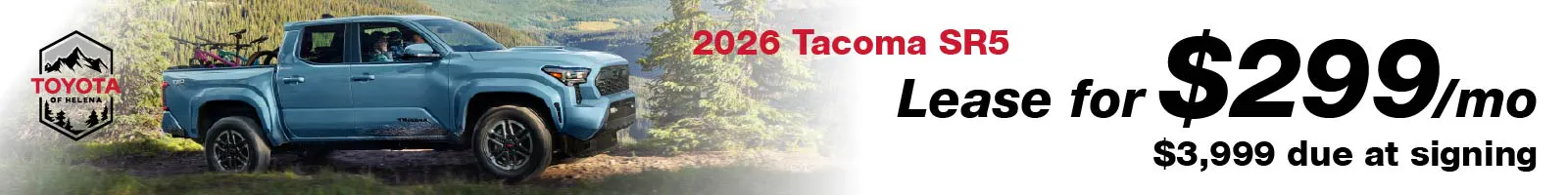 2026 Tacoma Offer