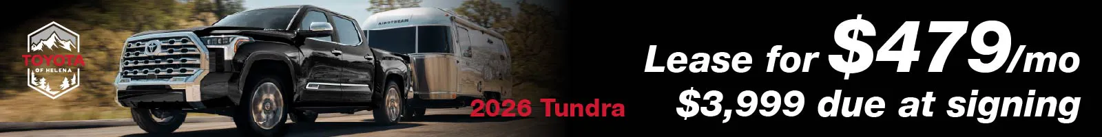 2026 Tundra Incentive