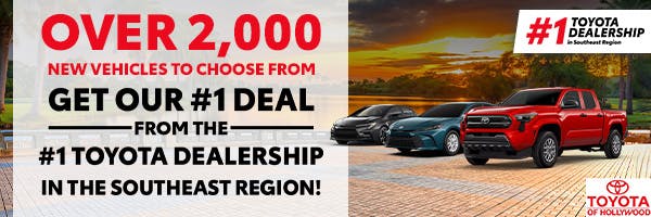 Over 2,000 New Vehicles to Choose From | Toyota of Hollywood