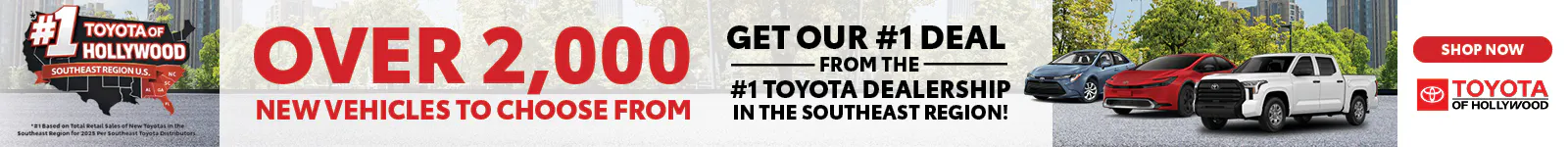 Over 2,000 New Vehicles to Choose From