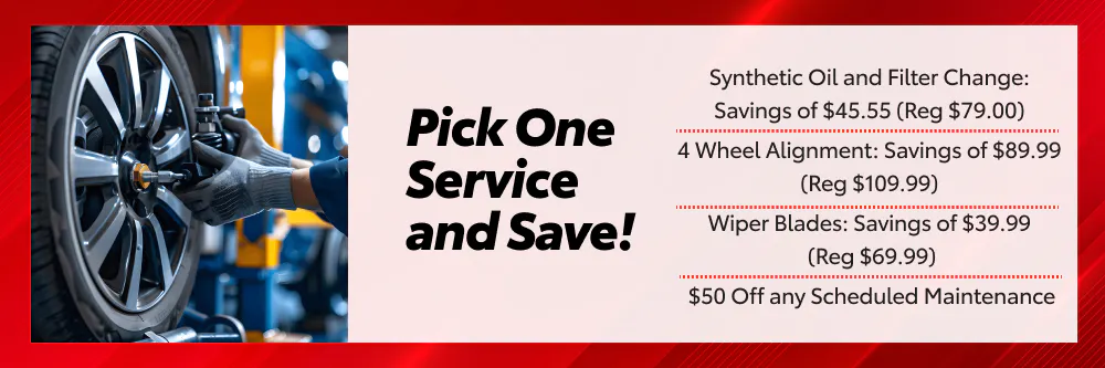Pick One Service and Save | Toyota of Hollywood