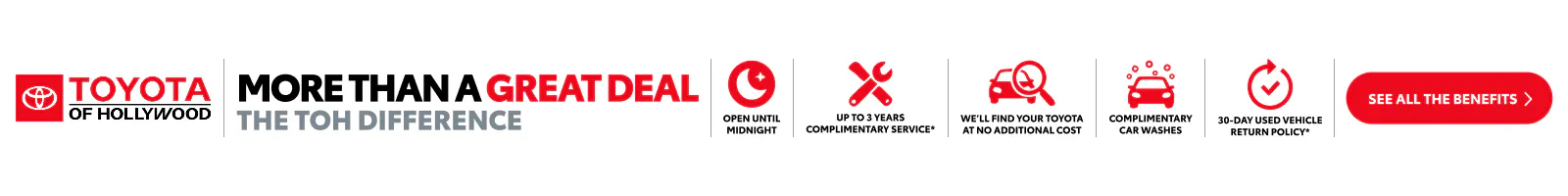 The TOH Difference | Toyota of Hollywood
