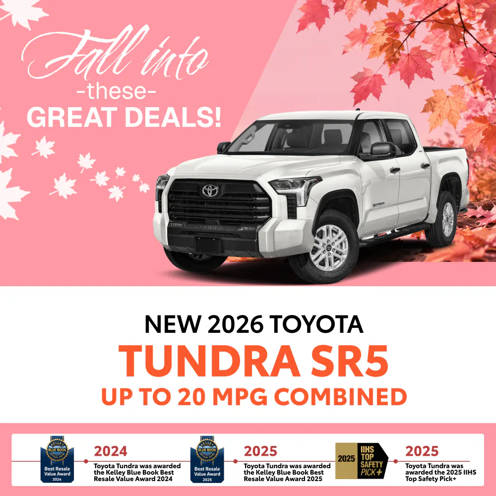 New 2026 Toyota Tundra SR5 | Toyota of Hollywood