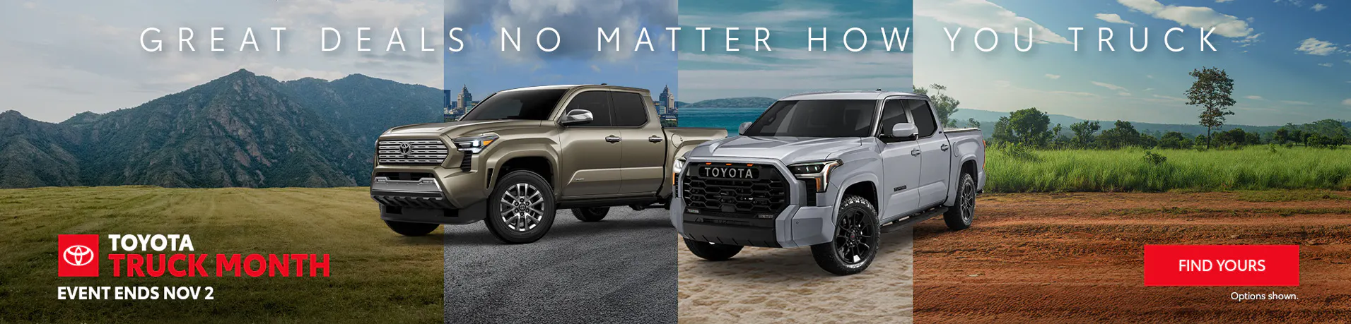 Truck Month – Event Ends Nov 2