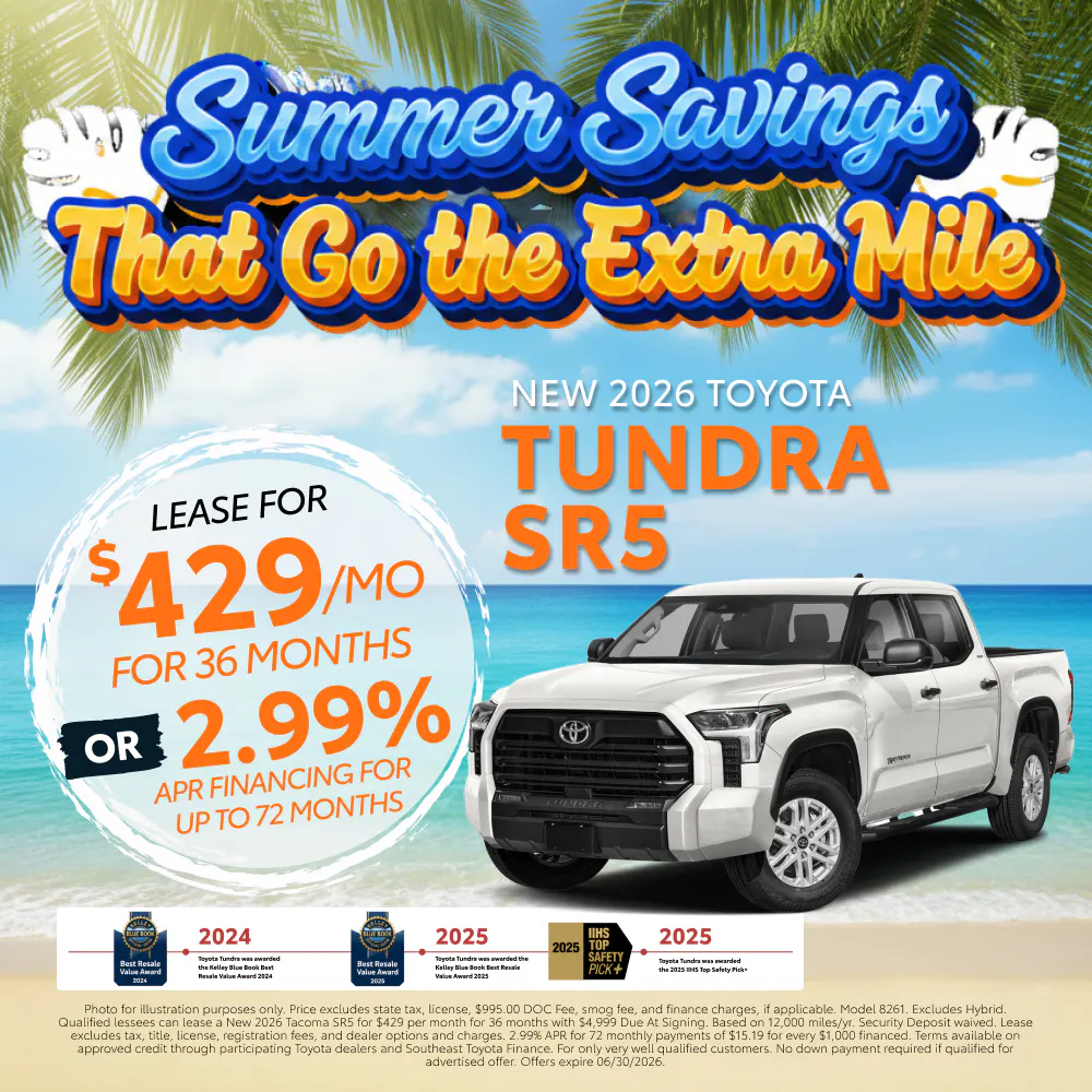 New 2026 Toyota Tundra SR5 |  Toyota of Montgomery