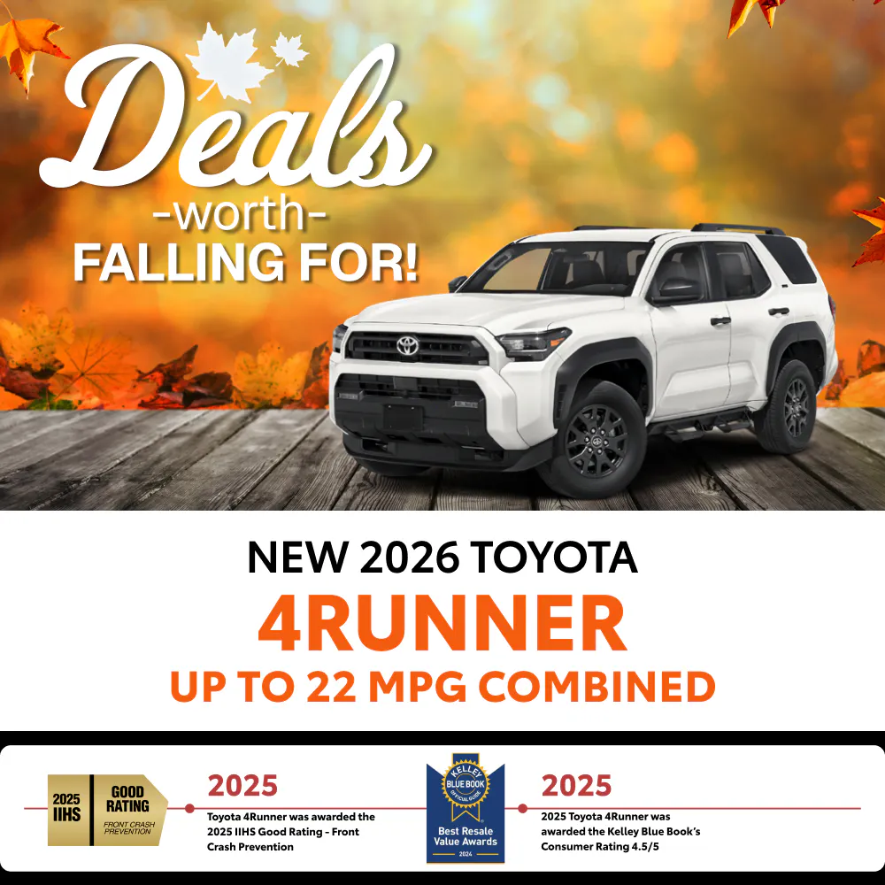 New 2026 Toyota 4RUNNER |  Toyota of Montgomery