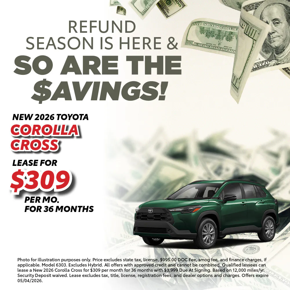 New 2026 Toyota Corolla Cross |  Toyota of Montgomery