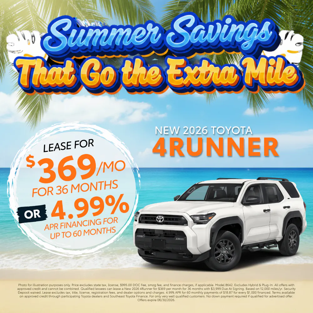 New 2026 Toyota 4Runner |  Toyota of Montgomery